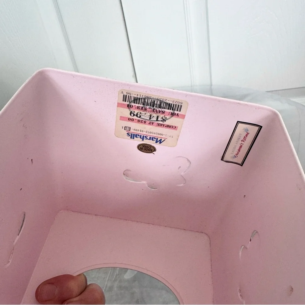 Vintage 90’s LAURA ASHLEY Whimsical Fairy Tissue Box Cover